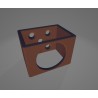 3D model Držiak napájacej lišty ( na predlžovačku) - Univerzálny na každý povrch